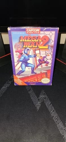 Mega Man 2 Nintendo NES Complete in Box w Manual CIB READ