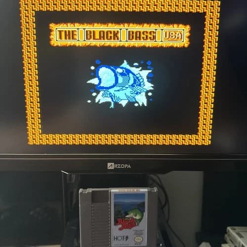 The Black Bass (Nintendo Entertainment System, NES, 1989)