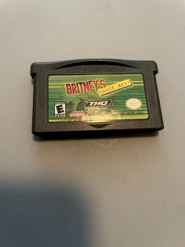 Britney's Dance Beat Nintendo Game Boy Advance Authentic