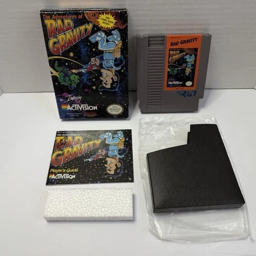 The Adventures of Rad Gravity (Nintendo Entertainment System, 1990) CIB TESTED