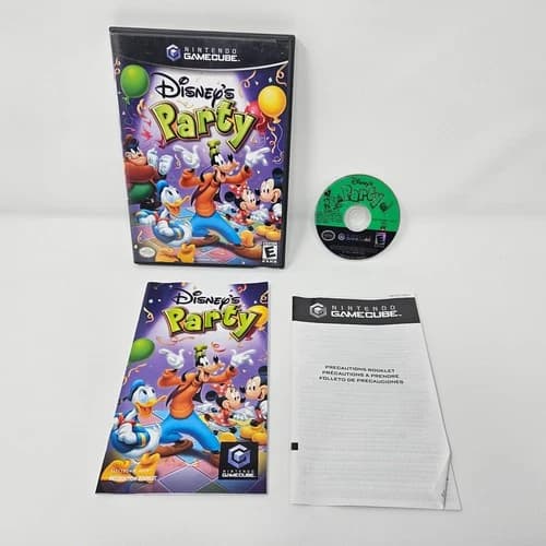 Disney's Party (Nintendo GameCube, 2003) CIB Complete