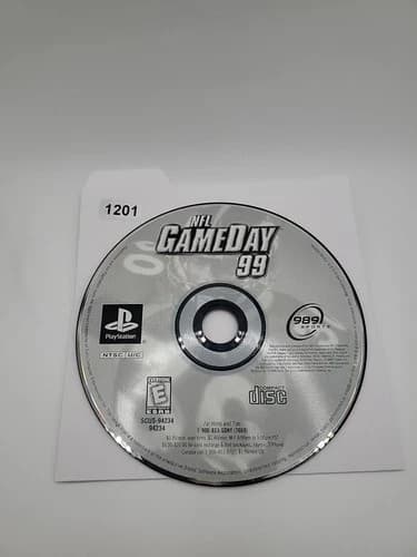 NFL GameDay 99 (PSX,PS1) Game Only NO USPS TRACKING