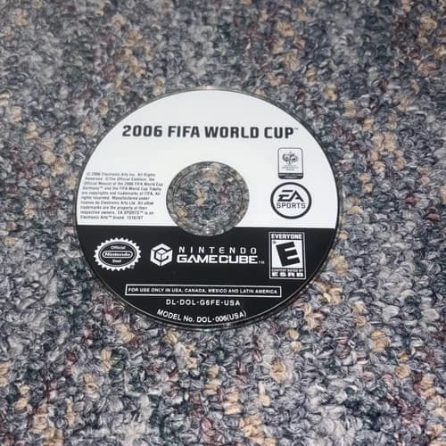 2006 FIFA World Cup Nintendo GameCube Disc Only Tested