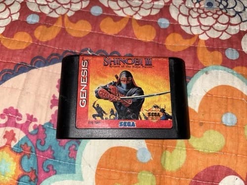 Shinobi III 3 Return of the Ninja Master Sega Genesis Game Only