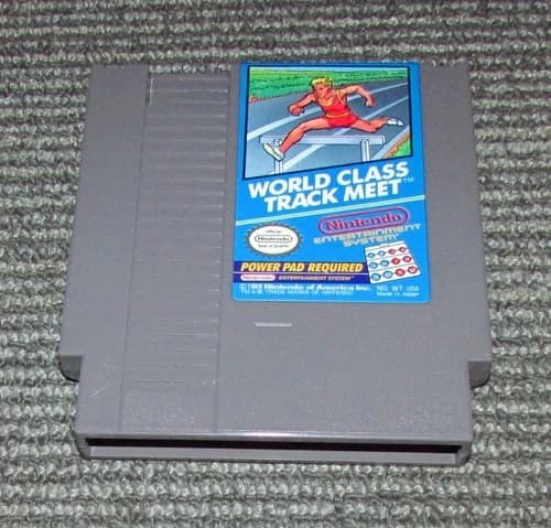 World Class Track Meet for Nintendo NES Authentic Fast Shipping