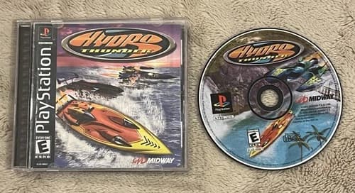 Hydro Thunder (Sony PlayStation 1, PS1 2000) CIB Complete Tested w/ Reg Card