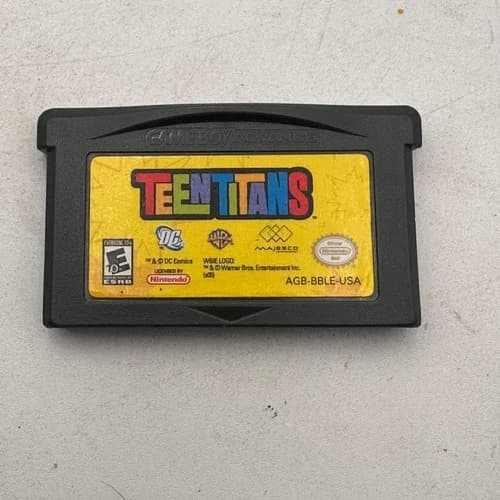 Teen Titans GameBoy Advance GBA - Used Cartridge Only