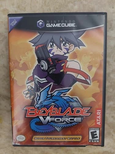 Beyblade: V Force Super Tournament Battle. CIB tested for Nintendo GameCube