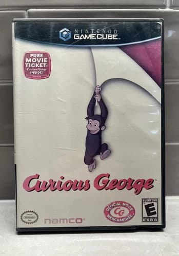 Curious George (Nintendo GameCube, 2006) TESTED AUTHENTIC NAMCO