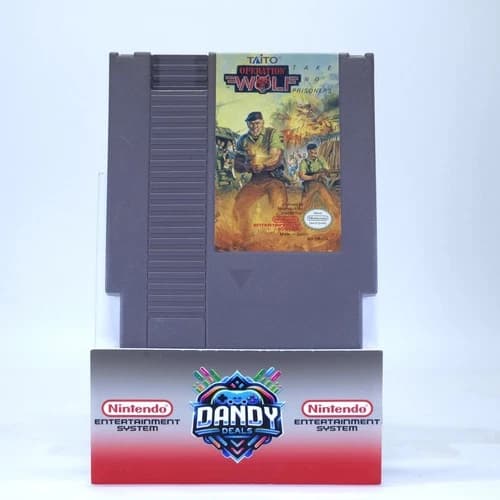 Operation Wolf Authentic, Tested - NES