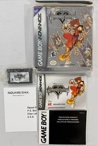 Kingdom Hearts: Chain of Memories - Gameboy Advance - GBA - CIB - Complete