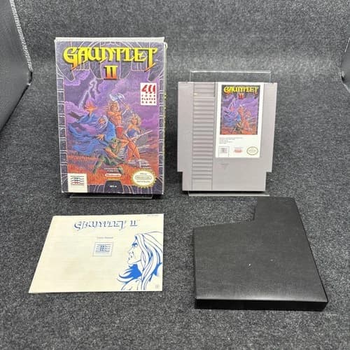 Gauntlet II (NES) - Authentic CIB Good Condition