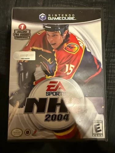 NHL 2004 (Nintendo GameCube, 2003) COMPLETE CIB W MANUAL TESTED