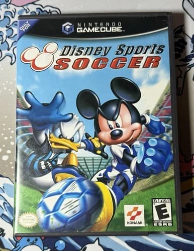 Disney Sports Soccer (Nintendo GameCube, 2002) Complete With Manual