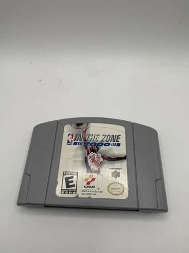 NBA In The Zone 2000 Nintendo 64 N64 Loose Tested