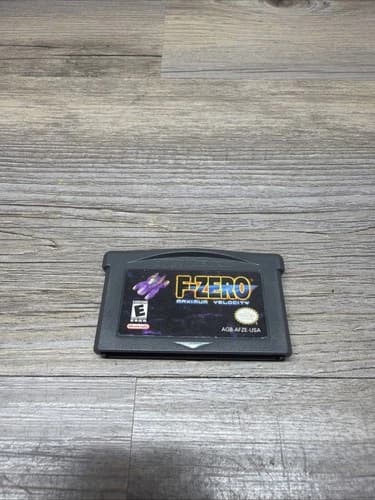 F-Zero Maximum Velocity GBA Gameboy Advance Cart Only Tested Authentic
