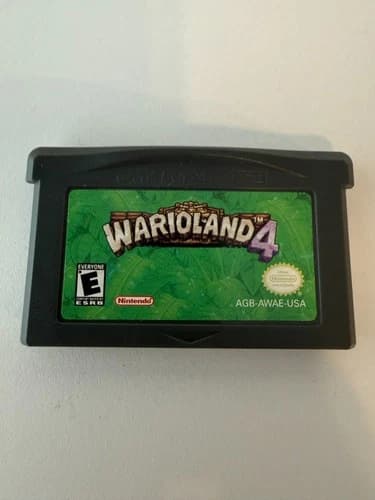 Wario Land 4 Gba Game boy Advance Tested authentic great condition Warioland