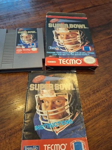 Tecmo Super Bowl Cib Nes Nintendo