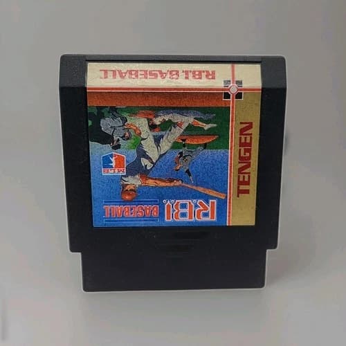 RBI Baseball 3 Nintendo NES Game Tested & Working TENGEN US