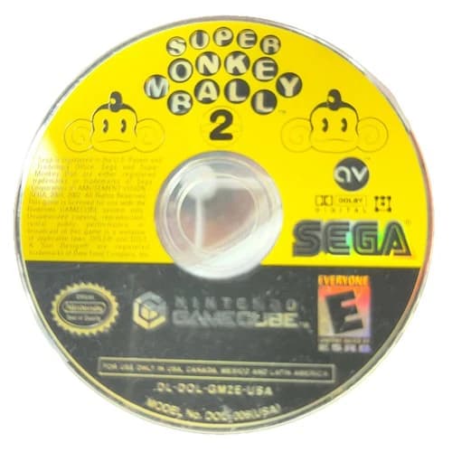 Super Monkey Ball 2 Disc Only (Nintendo GameCube, SEGA, 2002)