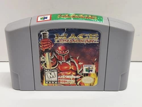 Mace: The Dark Age (Nintendo 64, 1997) N64 Authentic Game Cartridge Tested