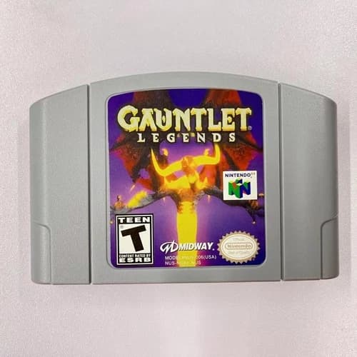 Gauntlet Legends - Nintendo 64 (N64) Popular title Highly US Fast Shipping