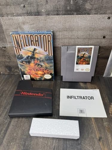 Infiltrator (Nintendo Entertainment System, 1990) AUTHENTIC CIB (CP3014730)