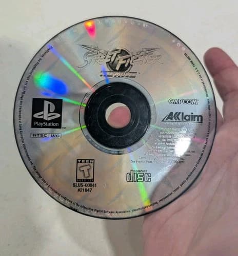 Street Fighter The Movie - (Sony PlayStation 1 PS1) Disc Only Tested Working