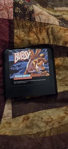 Bubsy in Claws Encounters of the Furred Kind Sega Genesis! Tested And Working!