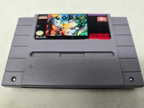 Gods (Super Nintendo Entertainment System, SNES 1992) Tested