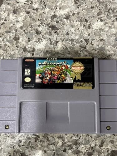 Super Mario Kart (Super Nintendo, 1992) Cartridge Only Authentic