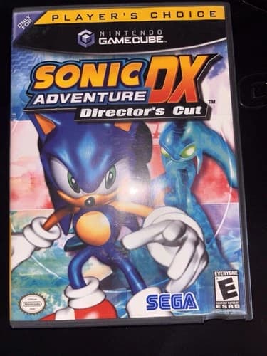 SEGA Sonic Adventure DX: Director's Cut Player's Choice GameCube E NTSC-U/C