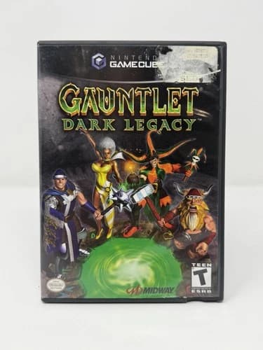 Gauntlet: Dark Legacy (Nintendo GameCube, 2002) CIB w/ Reg Card