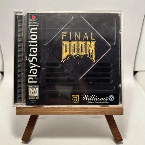 Final Doom (Sony PlayStation 1 PS1, 1996) CIB Reg Card Tested Fast Shipping!