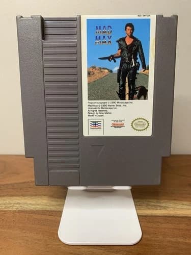 Mad Max - Authentic Nes Cartridge- Tested & Works