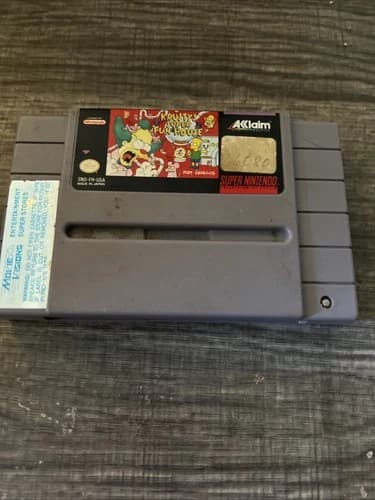 Krustys Super Fun House SNES Video Game Featuring the Simpsons Tested