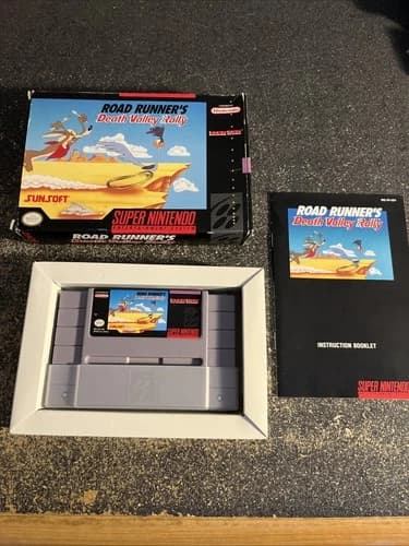 Road Runner's Death Valley Rally (Super Nintendo Entertainment System, 1992)