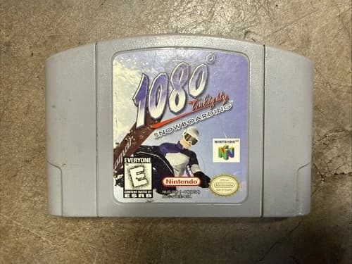 N64 1080° Snowboarding (Nintendo 64, 1998) Tested Working Look Cartridge Only