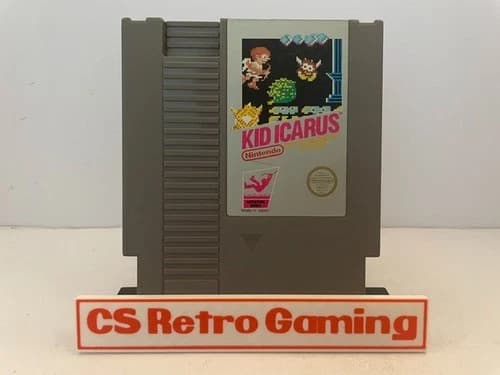 Kid Icarus (Nintendo NES) Authentic Cleaned Tested Working