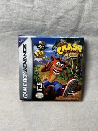 Crash Bandicoot The Huge Adventure Gameboy Advance - CIB, Tested!