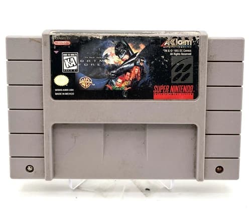Batman Forever (Super Nintendo SNES) Authentic Cartridge - Tested & Works