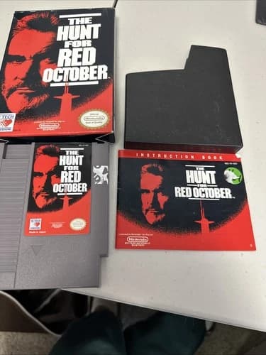 The Hunt for Red October (Nintendo Entertainment System) NES Complete CIB Box
