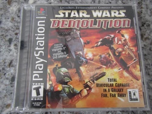 Star Wars:Demolition(Sony PlayStation 1,2000)PS1 CIB Complete RACING VIDEO GAME