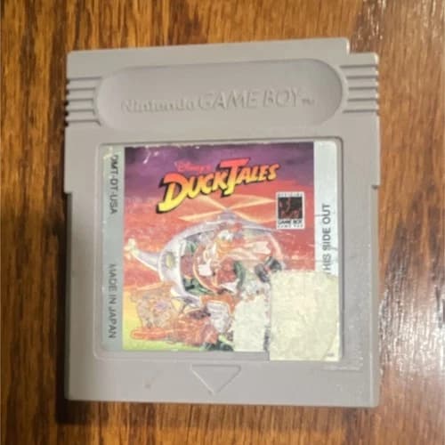 Disney DuckTales Nintendo Game Boy Game Cartridge NTSC-U/C (US/Canada)