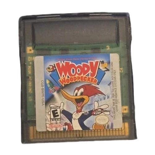 Woody Woodpecker (Nintendo Game Boy Color, 2001) Cartridge Only