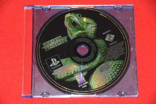 EXCELLENT CONDITION 1997 PlayStation 1 PS1 Steel Reign Video Game DISC ONLY