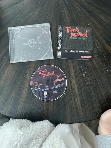 PlayStation 1 PS1 Game Tecmos Deception Invitation To Darkness CIB Complete