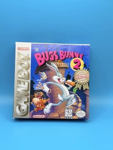 Bugs Bunny Crazy Castle 2 (Nintendo Game Boy, 1991) – Complete in Box (CIB)