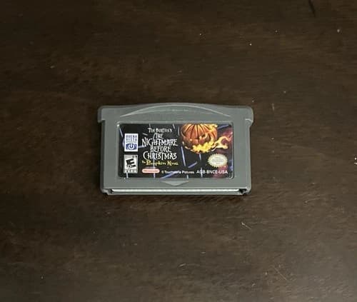 Tim Burton’s The Nightmare Before Christmas Pumpkin King Gameboy Advance