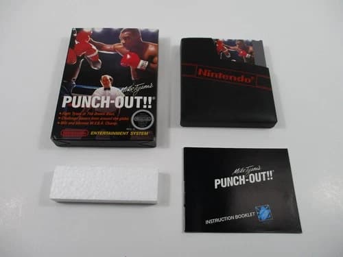 MIKE TYSON'S PUNCH-OUT!! Nintendo NES Game Complete In Box Authentic!